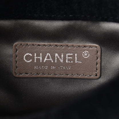 Chanel Velvet Mini Bubble Quilt Flap Black 5 of 8