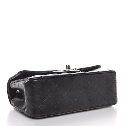 Chanel Lambskin Quilted Mini Rectangular Flap Black 4 of 8