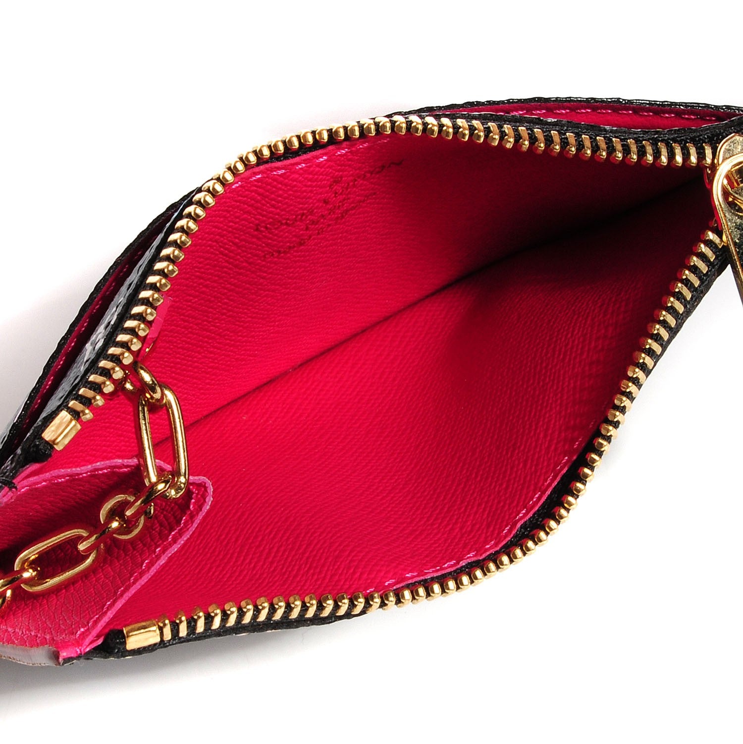 Louis Vuitton Monogram Multicolor Key Pouch Black Grenade 5 of 7