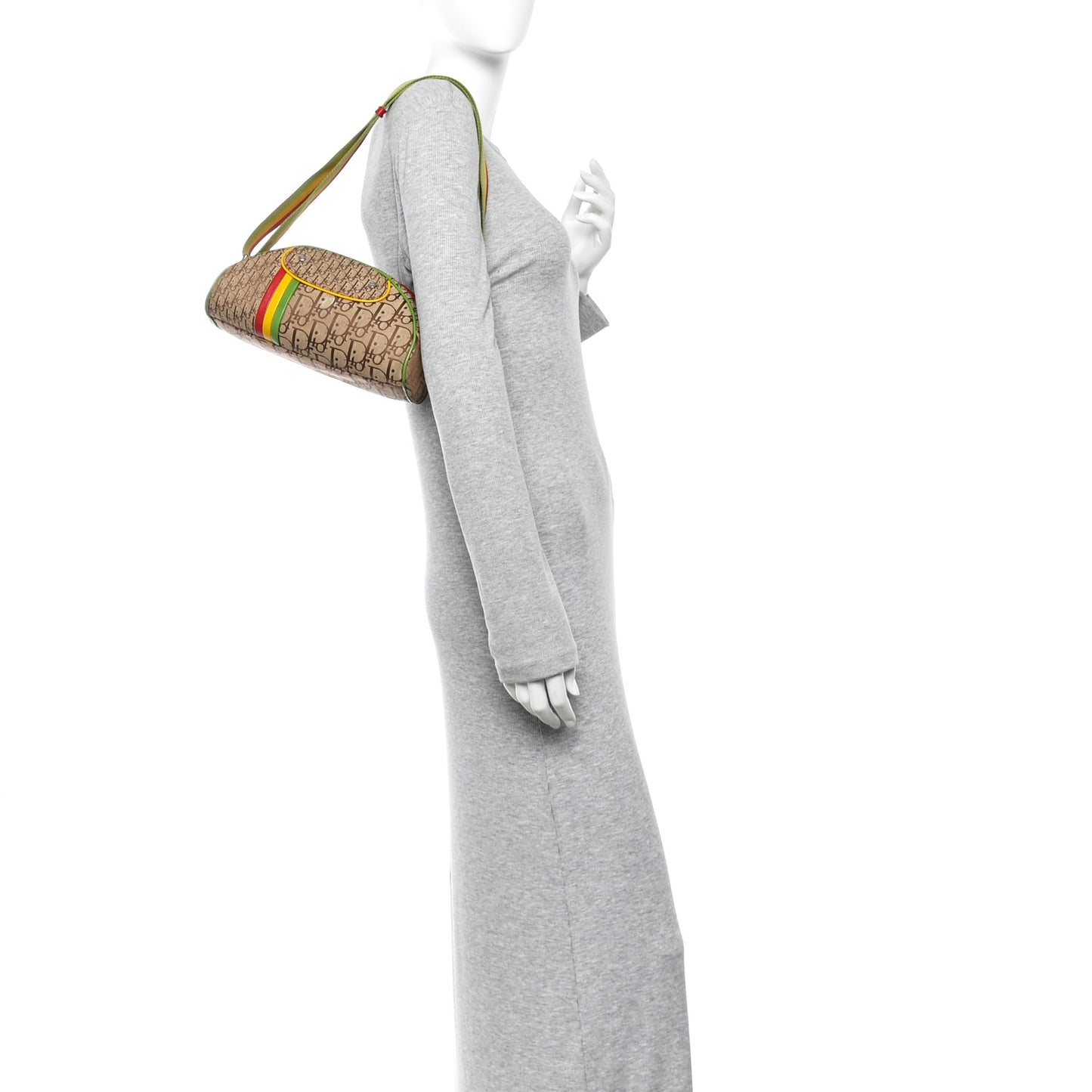 Monogram Rasta Shoulder Bag Beige