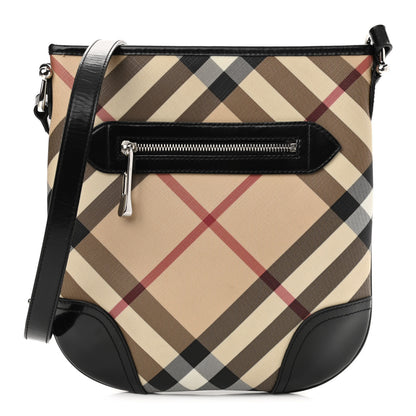 Burberry Supernova Check Small Dryden Crossbody Bag Black 1 of 10