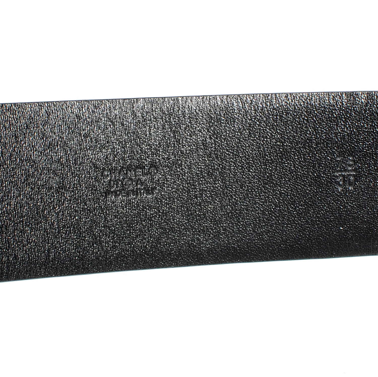 Chanel Patent Leather Gripoix Maltese Cross Belt 75 30 Black 6 of 6