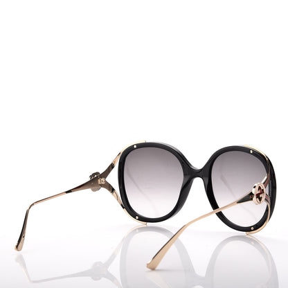 Gucci Round Frame Injected GG0226S Sunglasses Black 4 of 8