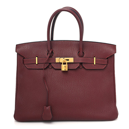 Hermes Fjord Birkin 35 Rouge H 1 of 18