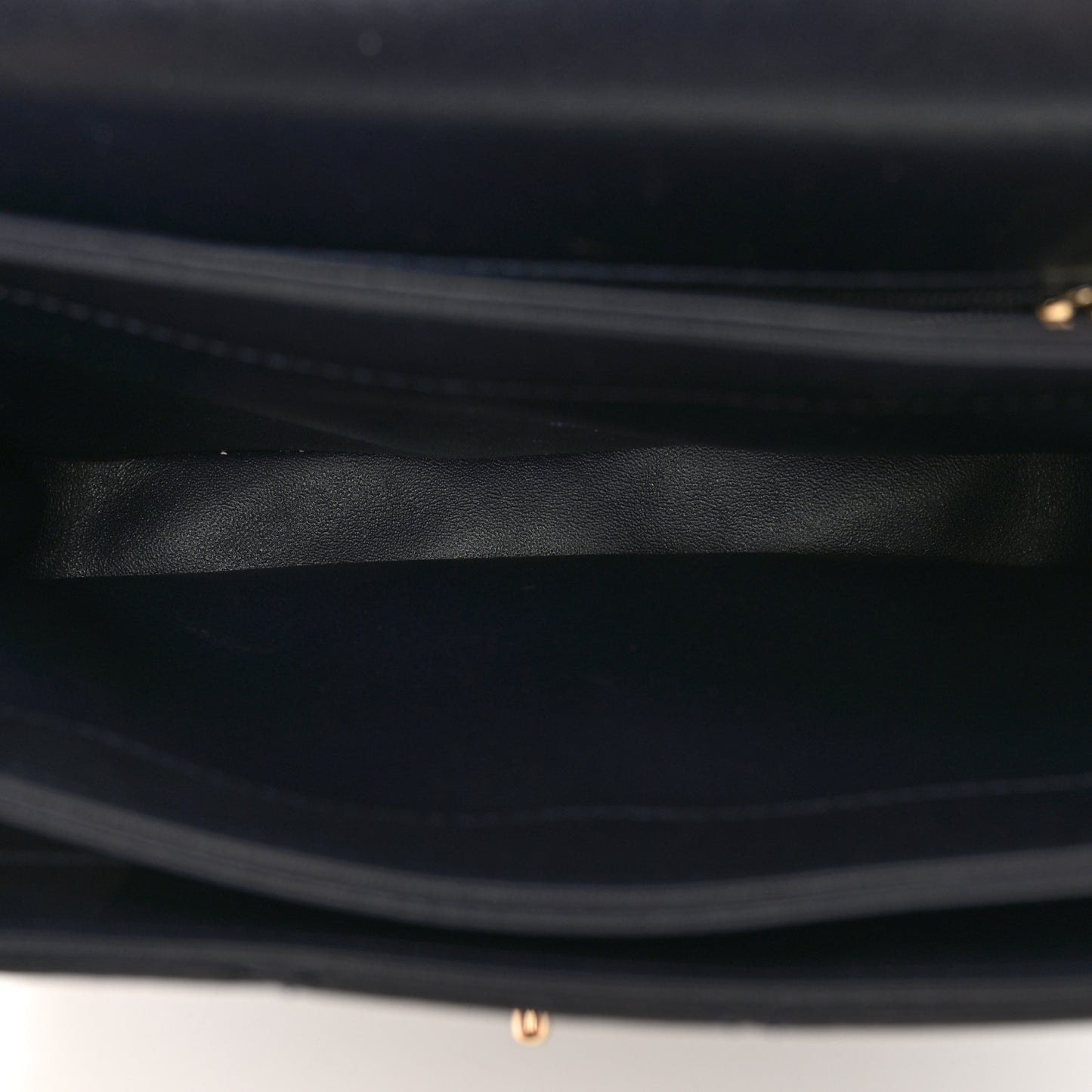 Lambskin Quilted Small Trendy CC Dual Handle Flap Bag Navy