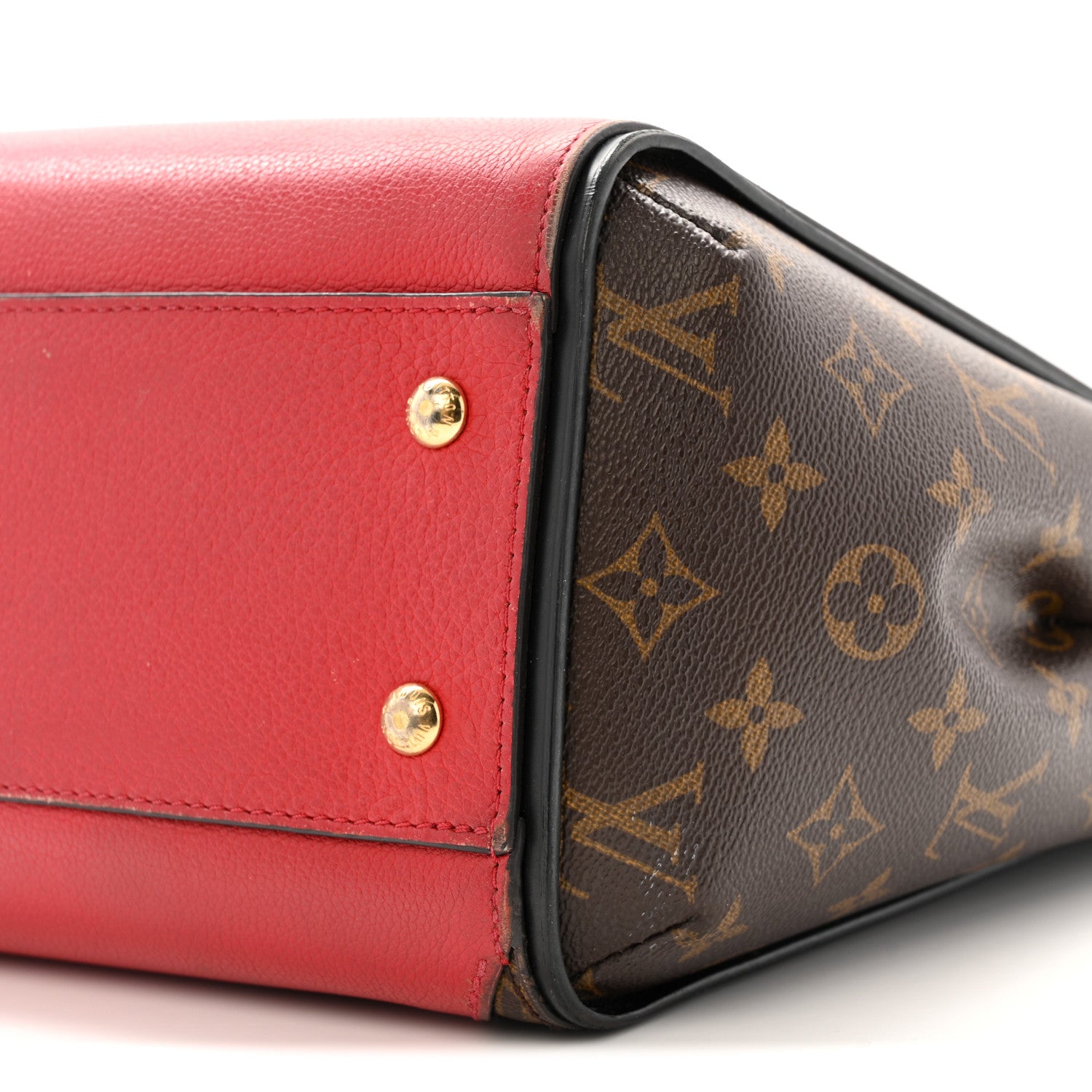 Louis Vuitton Calfskin Monogram Kimono Tote Cherry 10 of 15