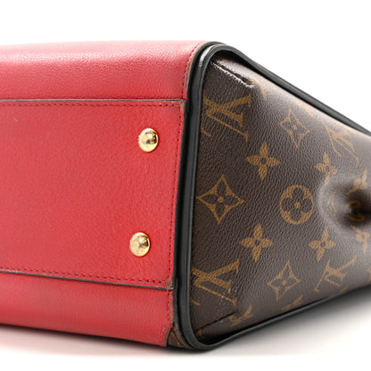 Louis Vuitton Calfskin Monogram Kimono Tote Cherry 10 of 15