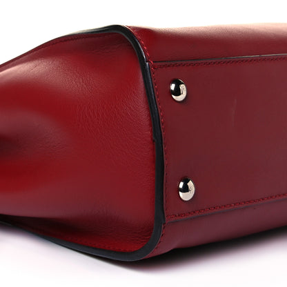 Fendi Vitello Seta Elaphe Crocodile Monster Eyes Medium Peekaboo Iconic Satchel Ribes Naturale 9 of 11
