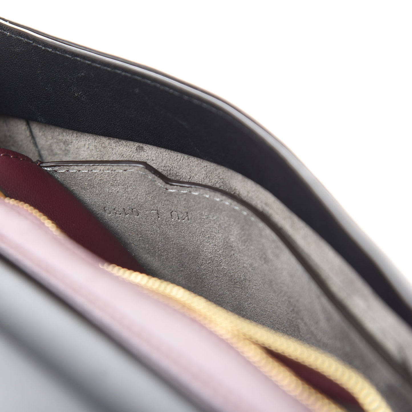 Calfskin Small Mystic Shoulder Bag Black