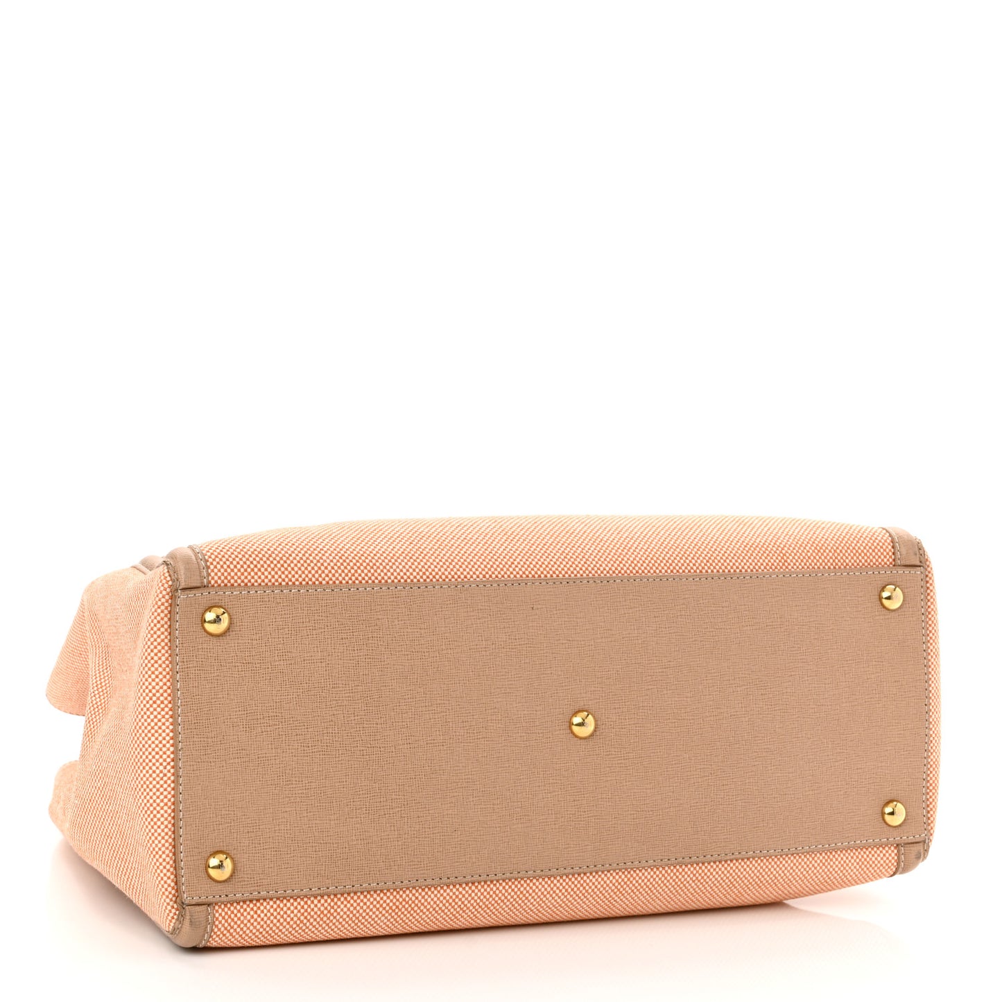 Canvas Vitello Regular 2Jours Tote Beige