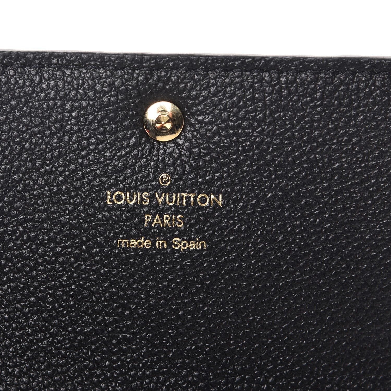 Louis Vuitton Empreinte Business Card Holder Black 6 of 7