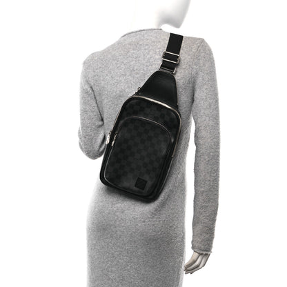 Louis Vuitton Damier Graphite Avenue Sling Bag NM 2 of 8