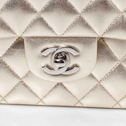 Chanel Lambskin Medium Double Flap Gold 6 of 10