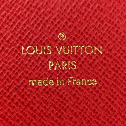 Louis Vuitton Damier Ebene Josephine Wallet Red 6 of 6