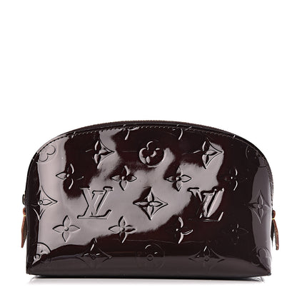 Louis Vuitton Vernis Cosmetic Pouch Amarante 1 of 12