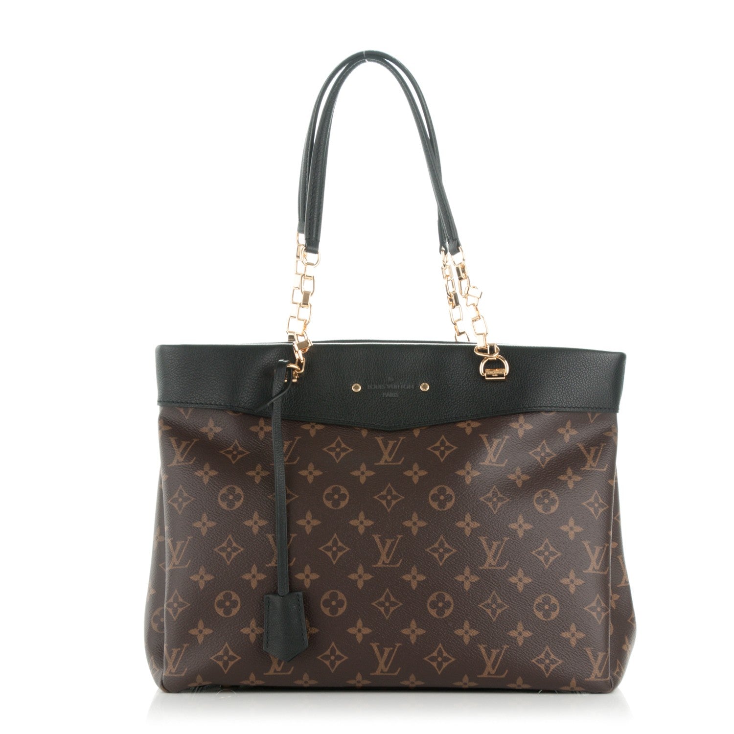 Louis Vuitton Monogram Pallas Shopper Black 1 of 7