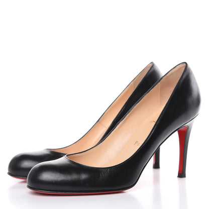 Christian Louboutin Kid Simple 85 Pumps 37 Black 3 of 11