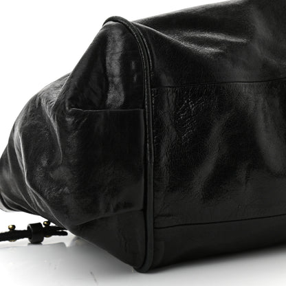 Chloe Tumbled Lambskin Small Ethel Satchel Black 9 of 14