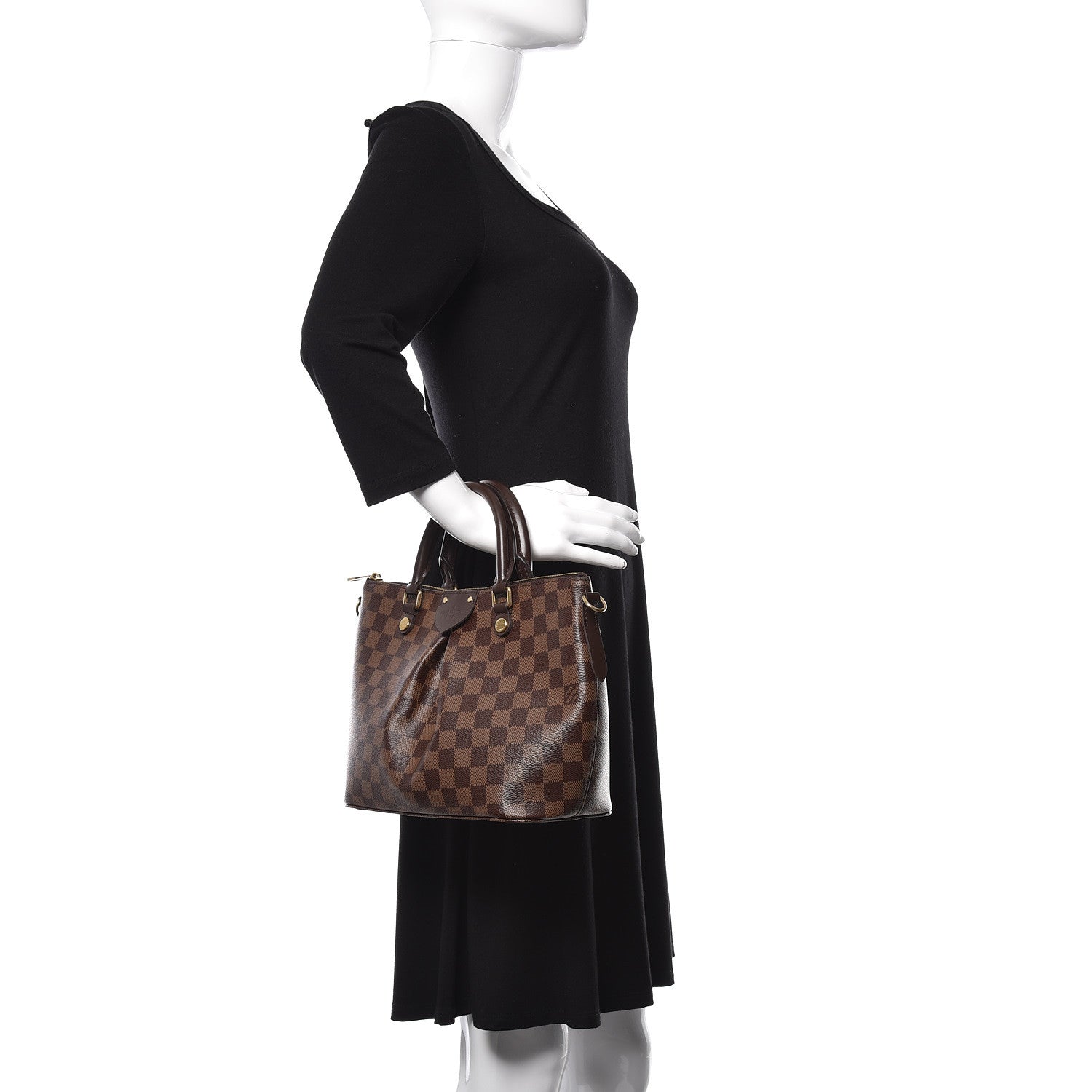 Louis Vuitton Damier Ebene Siena PM 3 of 14
