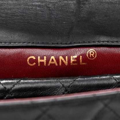 Chanel Lambskin Quilted Small Single Flap Black 6 of 12