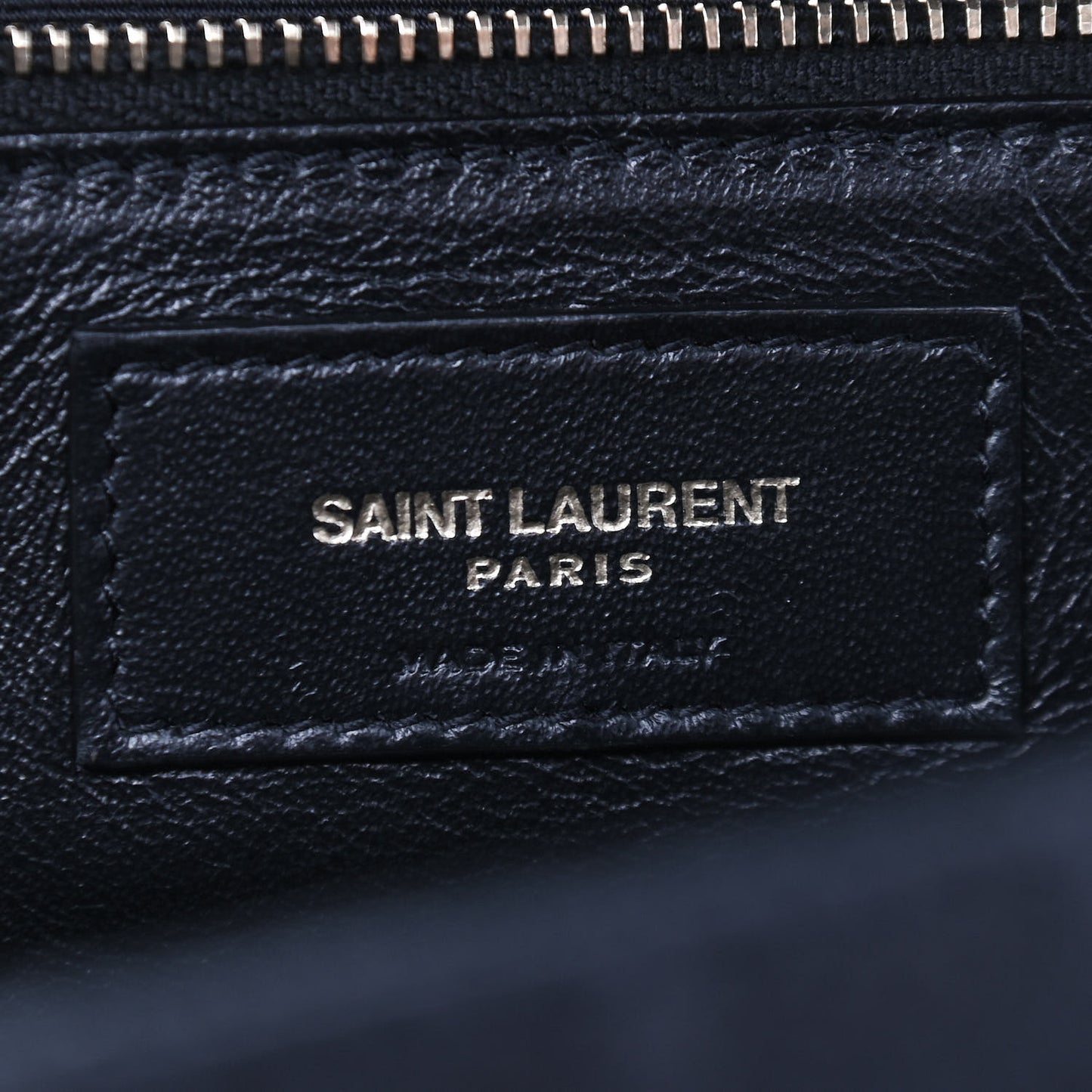Suede All-Over Monogram Large Le Monogramme Satchel Black