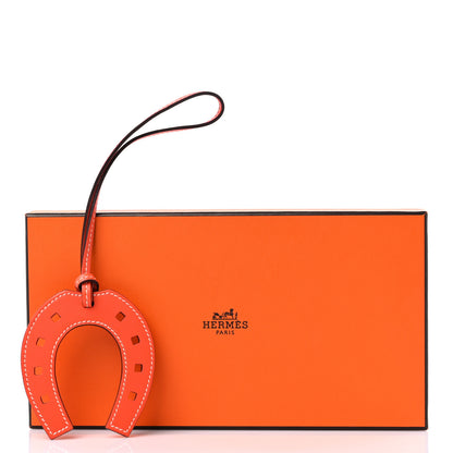 Hermes Swift Paddock Horseshoe Bag Charm Feu 4 of 4