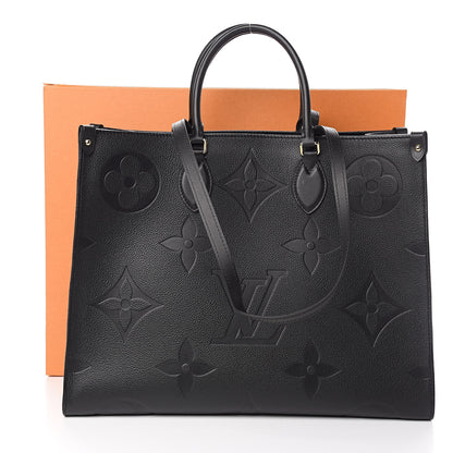 Louis Vuitton Empreinte Monogram Giant Onthego GM Black 12 of 12