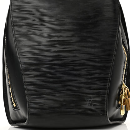 Louis Vuitton Epi Mabillon Backpack Black 14 of 17