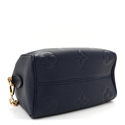 Louis Vuitton Empreinte Monogram Giant Speedy Bandouliere 20 Navy 4 of 9