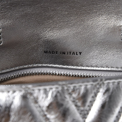 MCM Metallic Calfskin Small Patricia Belt Bag Berlin Silver 9 of 11