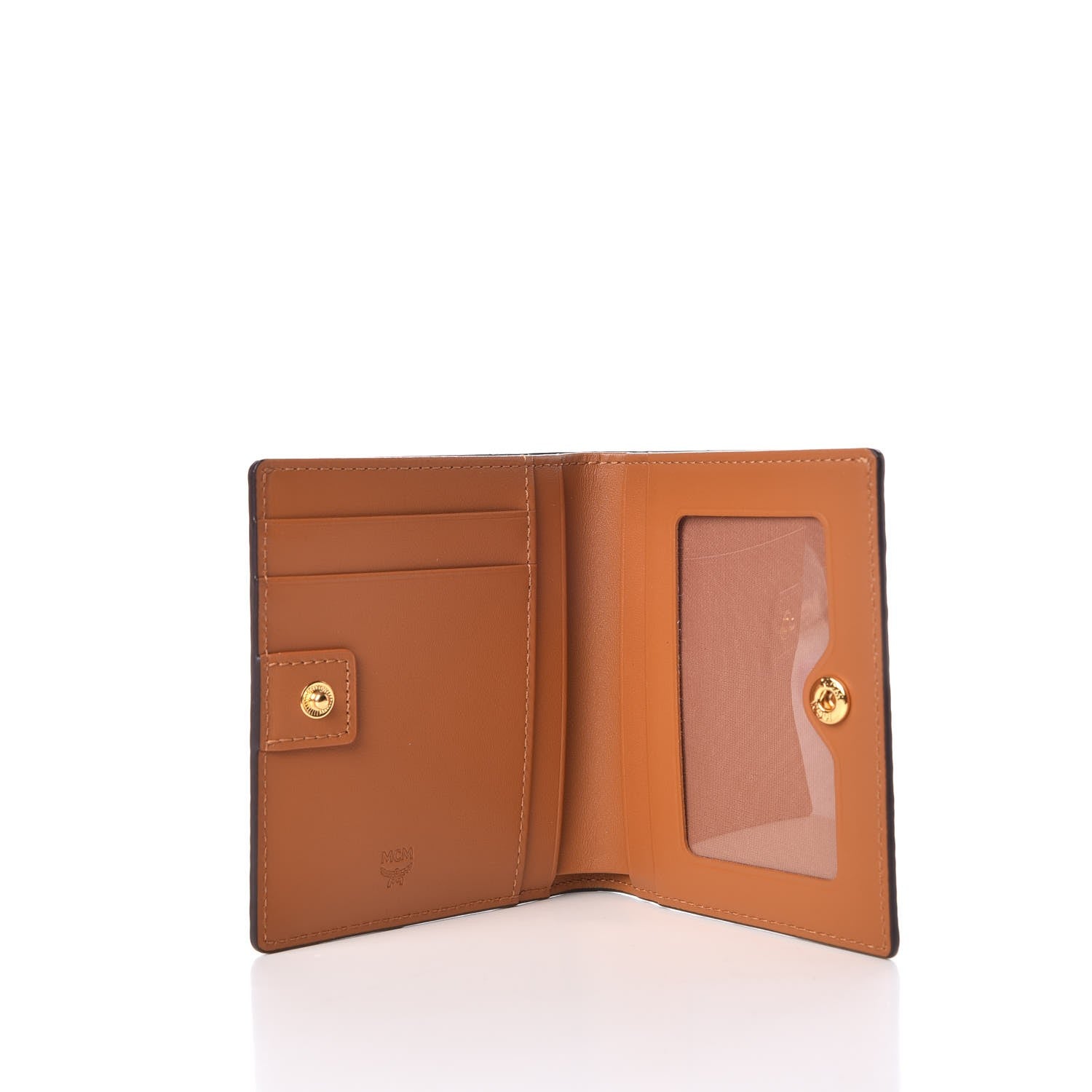 MCM Visetos ID Wallet Cognac 5 of 7