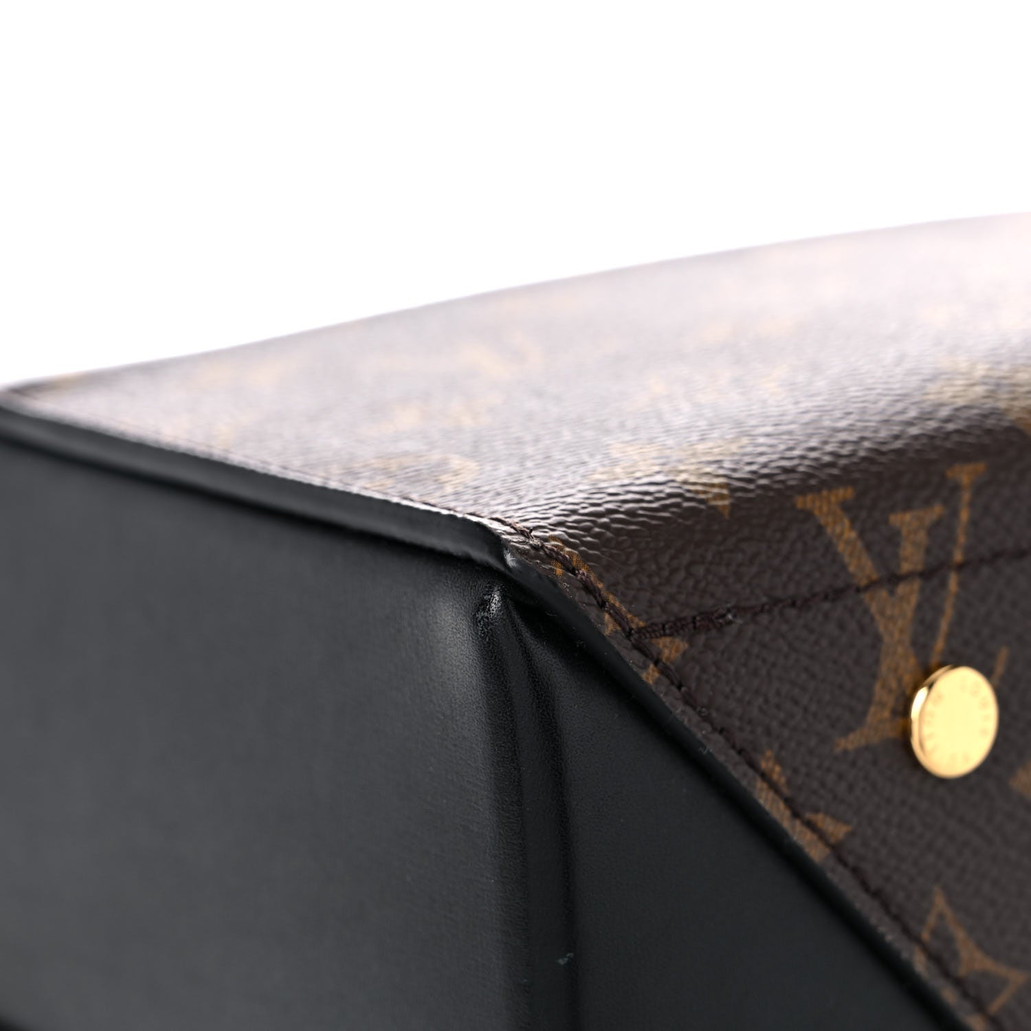 Louis Vuitton Calfskin Monogram Speedy Doctor 25 Black 12 of 33