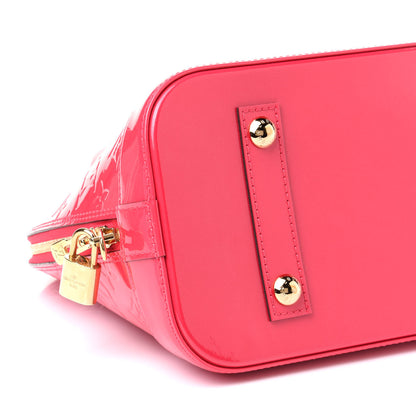 Louis Vuitton Vernis Alma PM Hot Pink 11 of 12