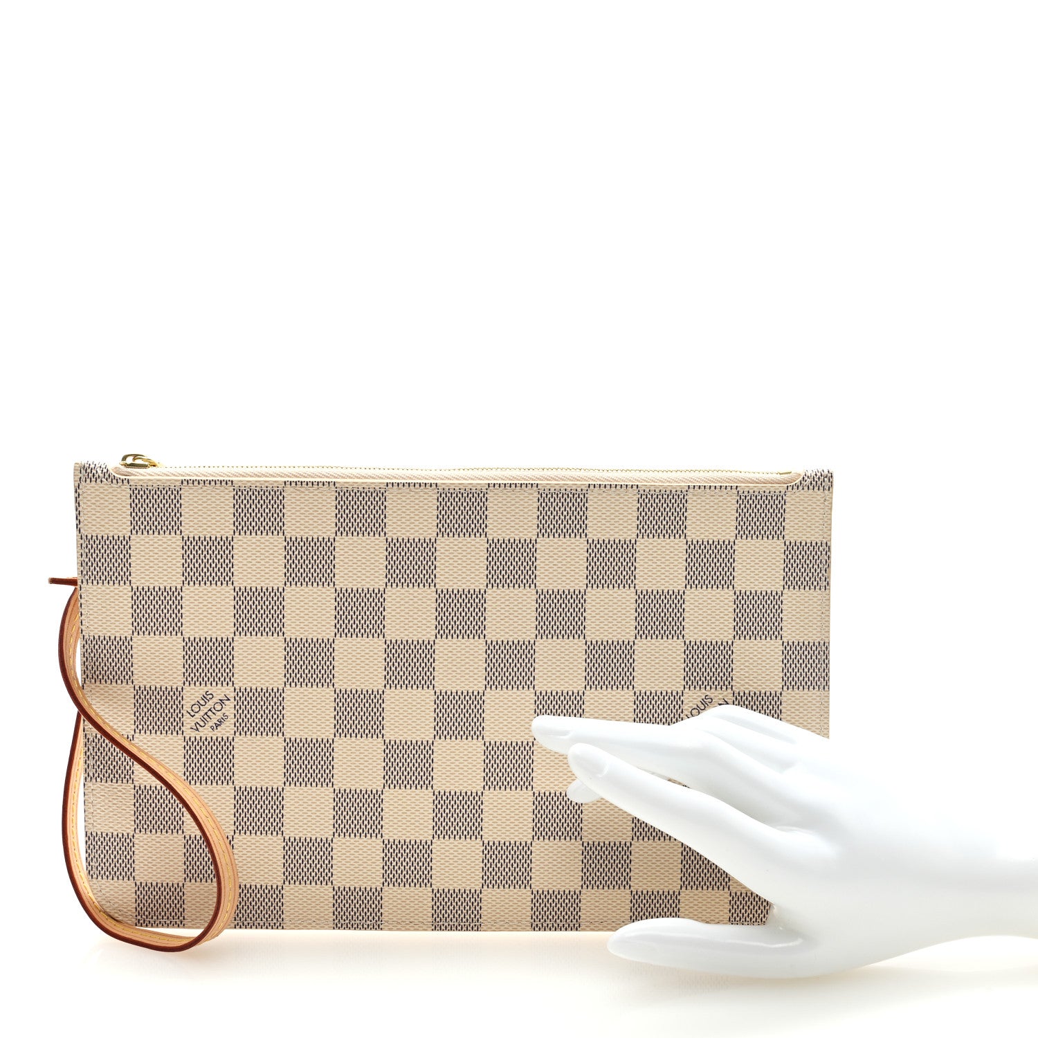 Louis Vuitton Damier Azur Neverfull MM GM Pochette 2 of 6