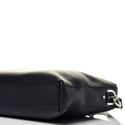 Louis Vuitton Taurillon Victor Briefcase Black 10 of 10