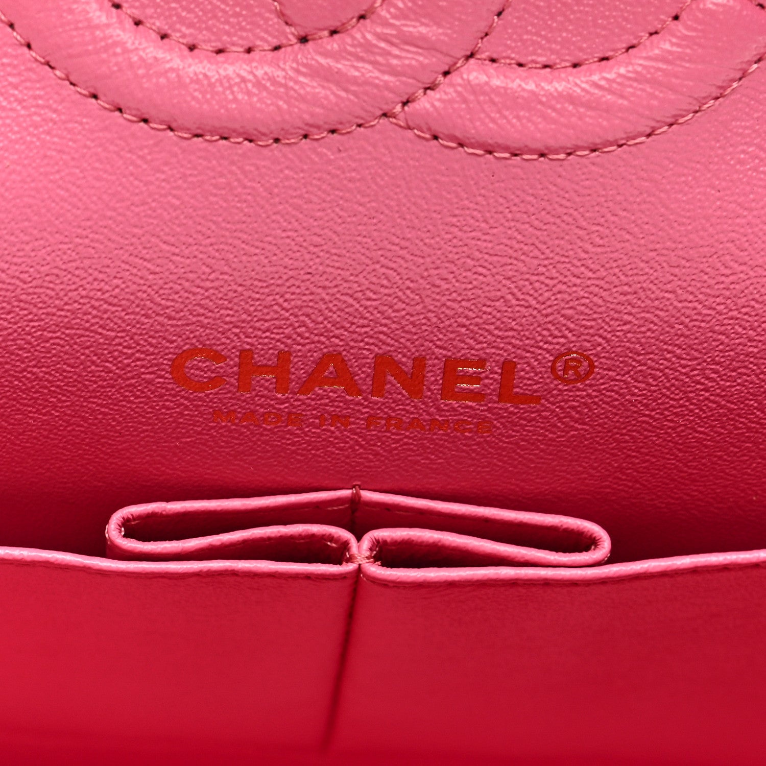 Chanel Caviar Quilted Medium Double Flap Pink 6 of 9