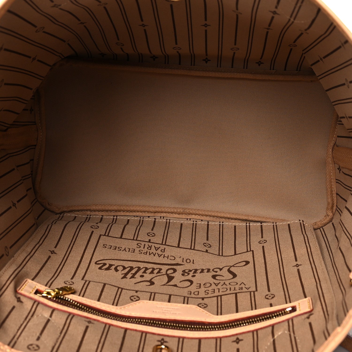Louis Vuitton Monogram Neverfull MM 5 of 9