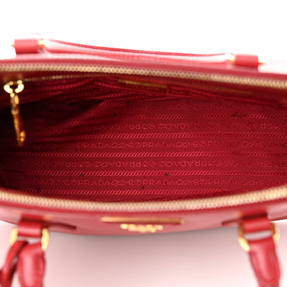Prada Saffiano Lux Medium Galleria Double Zip Tote Fuoco 5 of 19