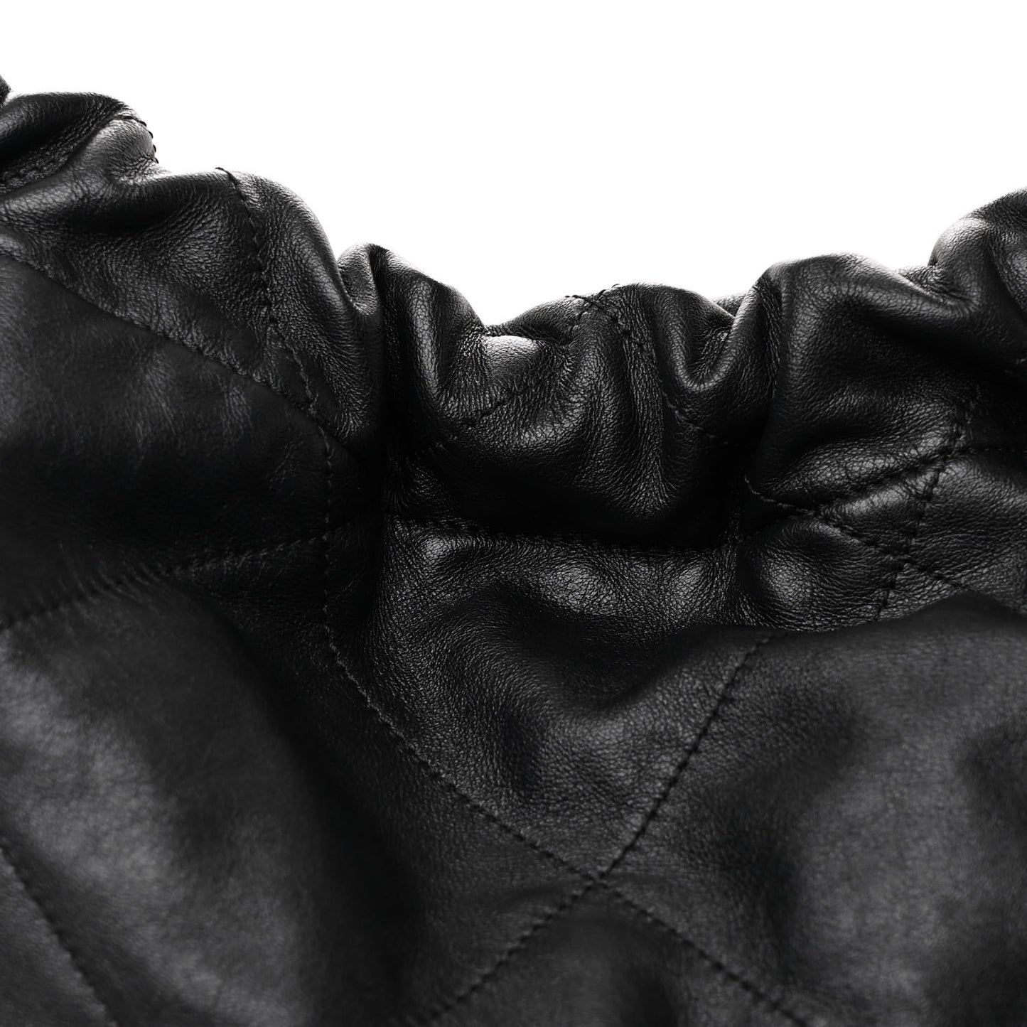 Shiny Calfskin Quilted Chanel 22 Black