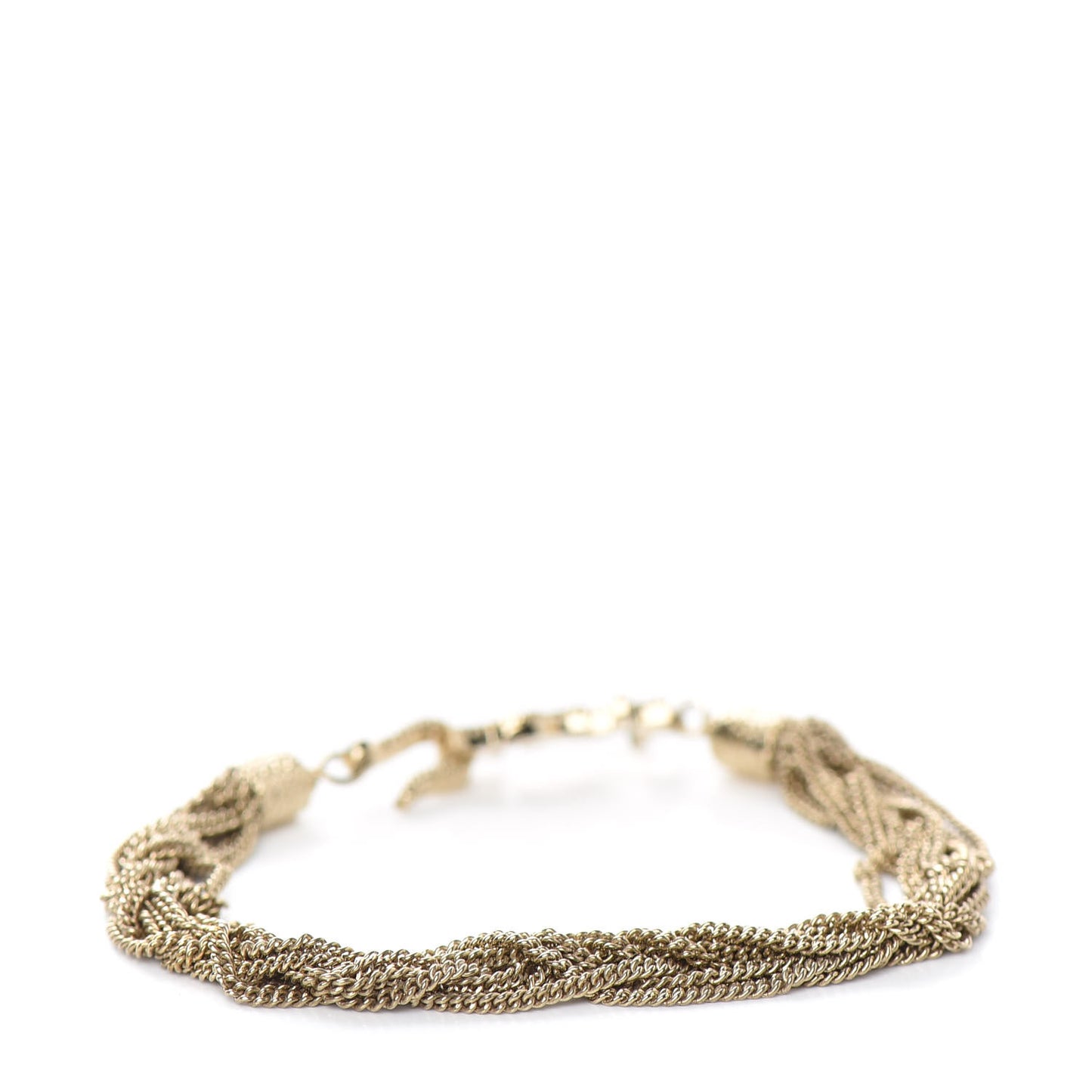 Lou Lou Twisted Chains Bracelet Gold