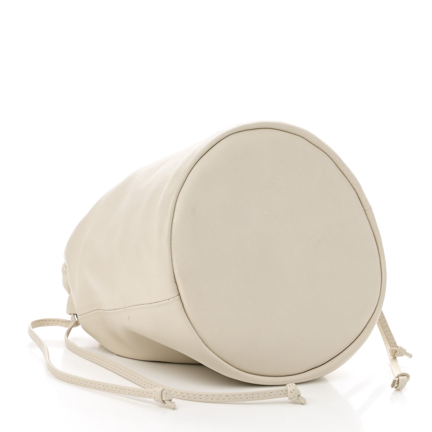 Khaite Smooth Calfskin Aria Bucket Bag Off White 4 of 9