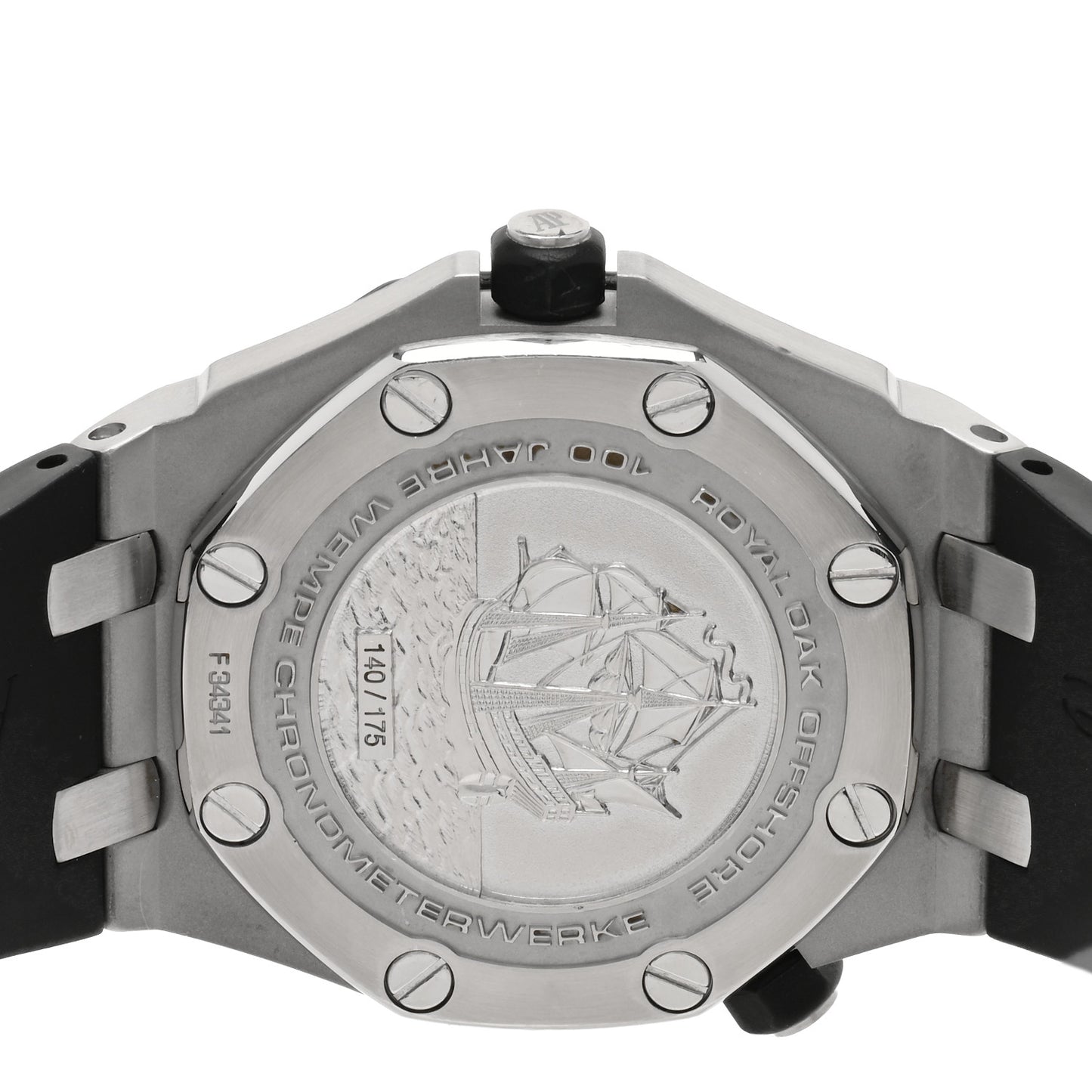 Stainless Steel Rubber 42mm Royal Oak Offshore Diver Automatic Watch Black 15340ST.OO.D002CA.01