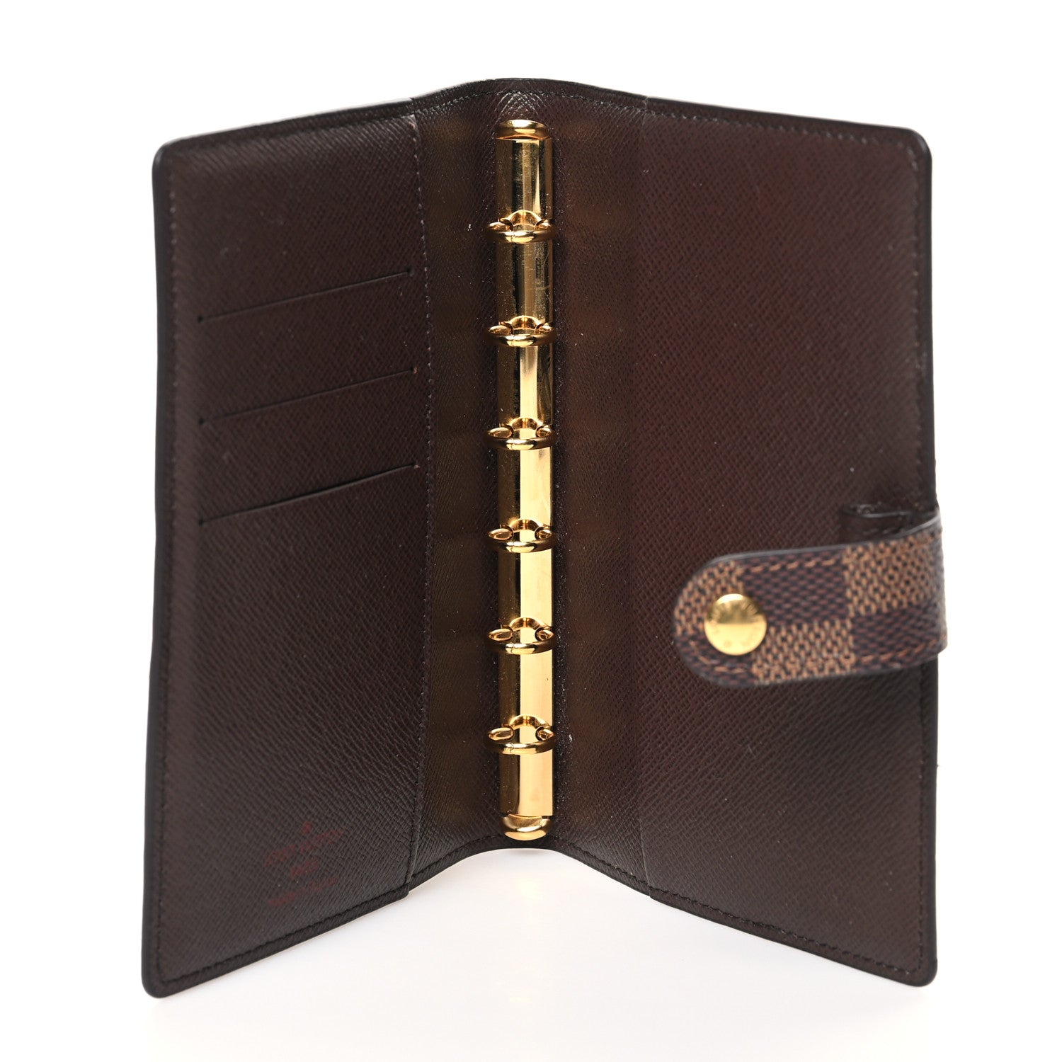 Louis Vuitton Damier Ebene Small Ring Agenda Cover 5 of 8