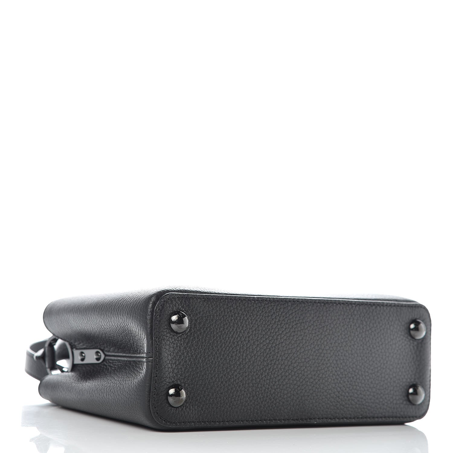 Louis Vuitton Taurillon Capucines BB Black 4 of 9