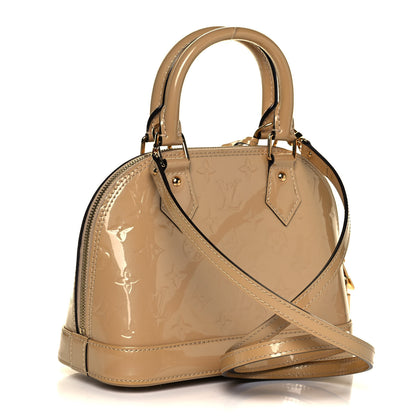 Louis Vuitton Vernis Alma BB Noisette 2 of 8