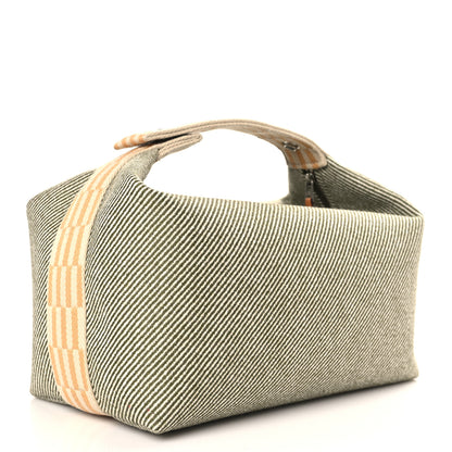 Hermes Wool Large Bride-A-Brac H Natte Pouch Vert Foret 3 of 8