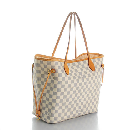 Louis Vuitton Damier Azur Neverfull MM 3 of 10