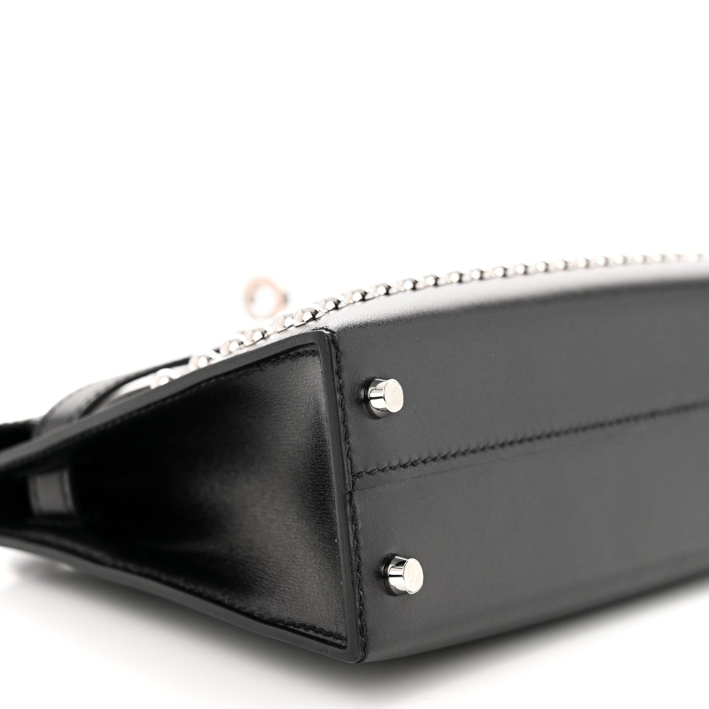Box Studded Clouté Mini Kelly Sellier 20 Black