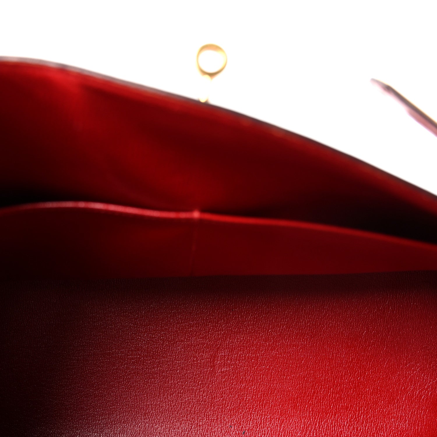 Hermes Box Kelly Retourne 32 Rouge Vif 9 of 17