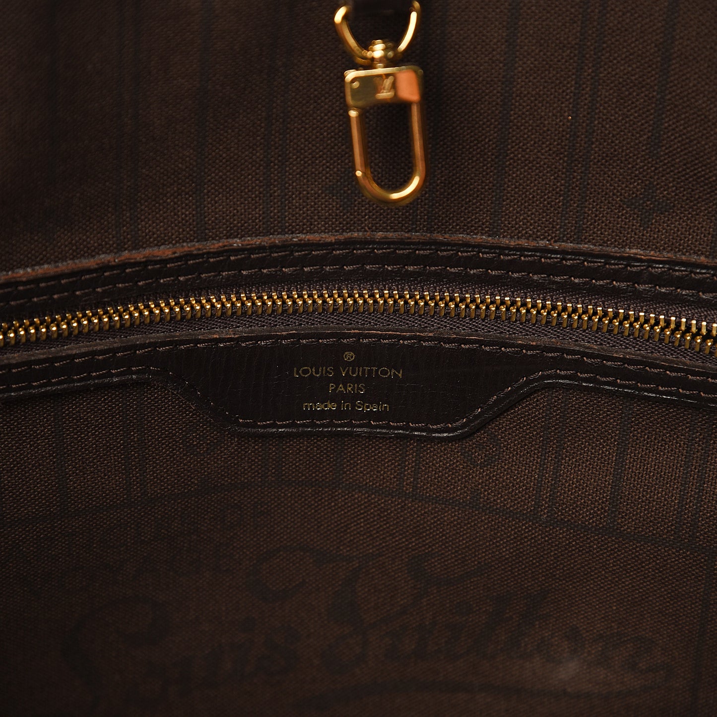 Monogram Idylle Neverfull MM Fusain
